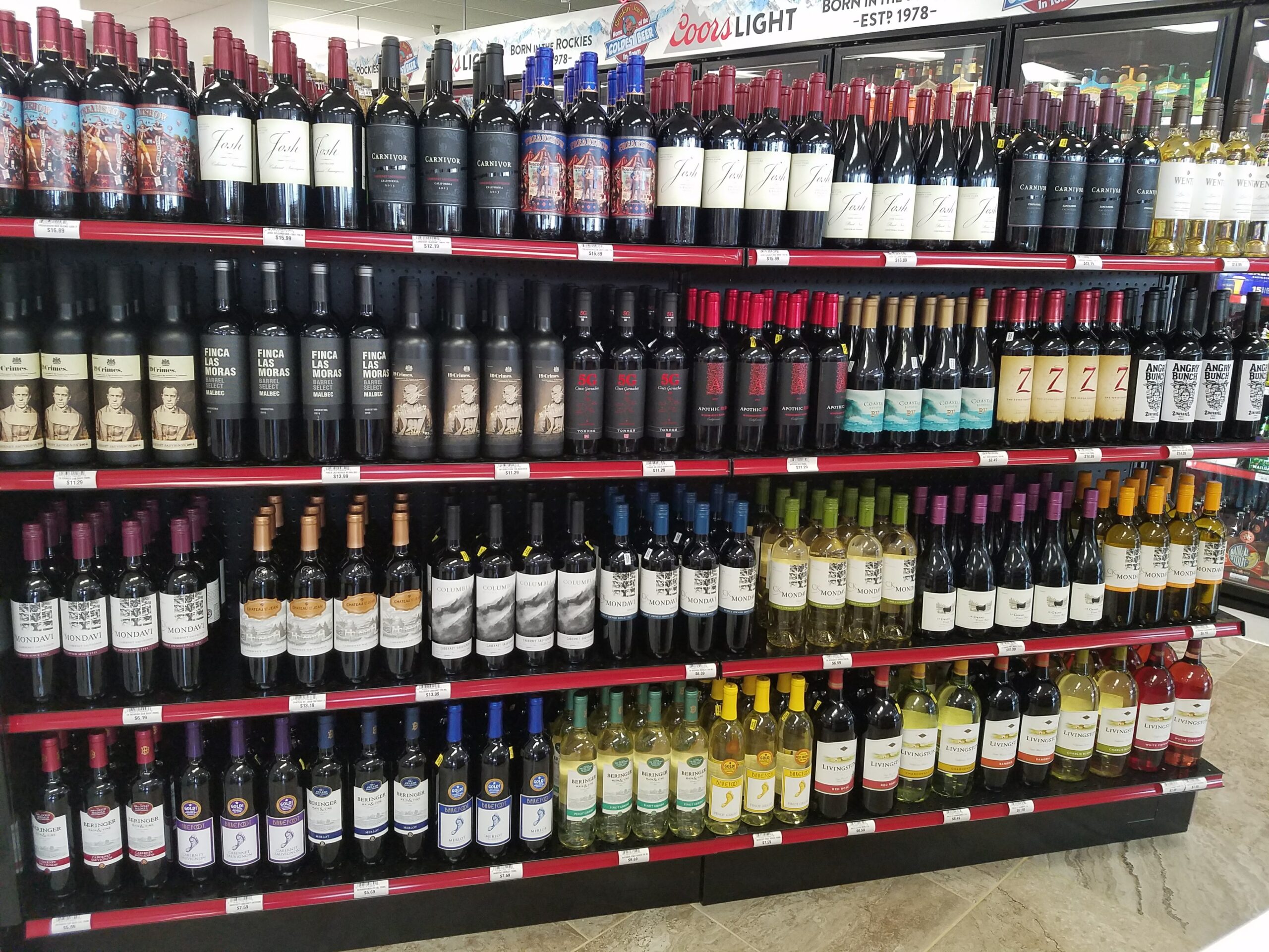 Wide Wine Selection!